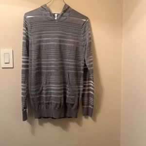 RVCA women’s grey hoodie size medium